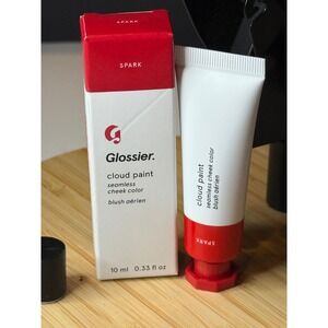 Glossier • Cloud Paint • Seamless Cheek Color Blush • Spark • 0.33 oz • New Box